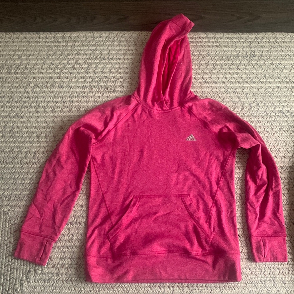 Pink hoodie